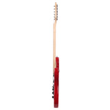 ZNTS ST Stylish Electric Guitar with Black Pickguard Red 07478467