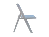 Furniture Slatted Wood Folding Special Event Chair - White, Set of 4, FOLDING CHAIR, FOLDABLE STYLE W49557945