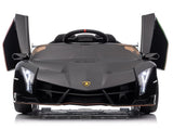Lamborghini Poison Small Dual Drive 12V 4.5AH with 2.4G Remote Control Sports Car Electric Car Black 20960964