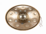 10 Notes Mandala Pattern Gold Handpan Drum Decorative Steel Percussion Instrument 49410007