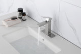 Single Handle Bathroom Sink Faucet with Pop-Up Drain W2287P357133