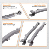 Rear Lateral Link Control Arms Bars for Subaru Impreza Forester Legacy GC GD GG 92581281