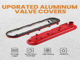 Valve Cover Set w/ Gasket & Bolt for Chevy Express 1500 for GMC Yukon 2000-2008 11249947