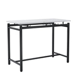 Kitchen Table Set, Dining Table and Chairs for 2, 3 Piece Dining Room Table Set with 2 Upholstered W578P150069