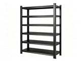 6Tier Garage Storage Shelving Unit, HeightAdjustable Metal Storage Rack, 2400 lbs Weight Capacity, 96393743