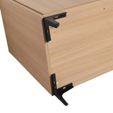 30 Inch Bathroom Vanity Base without basin, Storage Cabinet with Doors, engineering wood W1972P164356