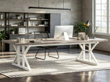 70.8 Inch Executive Computer Desk Modern Office Workstation Home Office 50471401