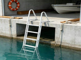 5-Step Removable Dock Ladder, 350 lbs Load Capacity, 4'' Wide Non-Slip Steps, for Pontoon Boat, 85646111