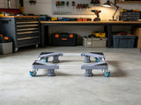 Mini Fridge Stand, 400 lbs Load Capacity, 4 Locking Swivel Wheels, Adjustable Universal Mobile Base, 16347912