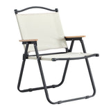2-piece Folding Outdoor Chair for Indoor, Outdoor Camping, Picnics, Beach,Backyard, BBQ, Party, W24190812