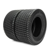 ZNTS wheels 2qty 20x8.00-8 millionparts 950Lbs P332 Garden Lawn Mowers Turf Tires 64658475