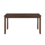 Classic Cherry Finish 6pc Dinng Set Table Bench 4x Chairs Faux Leather Upholstery Kitchen Dining B011P194596