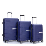 Hardshell Suitcase Double Spinner Wheels PP Luggage Sets Lightweight Durable Suitcase with TSA 63192635