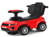 3-in-1 Kids Ride On Push Car for 12-36 Months Removable Handle Anti-Roll Board Horn Music Red 32867786