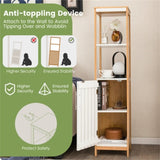 Vertical bathroom cabinet, bathroom storage rack 17858705