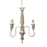 ZNTS 4 - Light Wood Chandelier, Hanging Light Fixture with Adjustable Chain for Kitchen Dining Room Foyer W2078138921