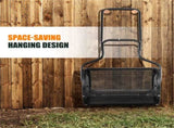24-Inch Metal Mesh Compost with 2.7 Cu.ft Large Capacity, Heavy-Duty Rustproof Lawn 30767376