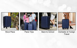 luggage sets 3 piece,carry-on luggage with wheels,check in luggage,28/24/20 inch luggage,tsa W2880P208418