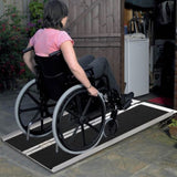 3FT Two-section Non-Skid Folding Lightweight Aluminum Alloy Wheelchair Scooter Mobility Ramps 96882424