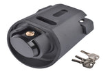 2-5/16-Inch Black Trailer Coupler Lock Heavy-Duty Carbon Steel w/ Weatherproof Shield 54071216