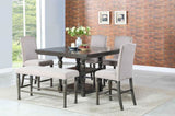 Caswell - Counter Chair - Dark Gray B081P157872