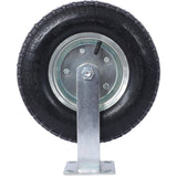 4PCS 12IN CASTER pneumatic tire, Caster Wheel, Swivel Plate, Steel Hub with W465130469