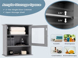 MDF Bathroom locker Gray 24857017