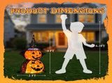 2Packs 3FT Halloween Collapsible Lighted Decoration, 150 LED Pop-Up 70246841