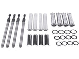 Adjustable Pushrods Chrome Cover Kit Fits for Harley-Davidson Twin Cam Models 1999-2017 40743686