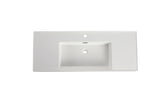 ZNTS 48 Inch Resin basin For Bathroom Vanity,Vanity Top only W1972P186775