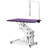 ZNTS 42.5INCH HYDRAULIC PET GROOMING TABLE 49501980