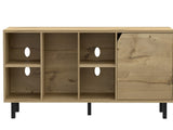Harwich 5-Shelf TV Stand Light Oak B06280295