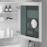 24'' W x 26'' H Surface Frameless Mirror Medicine Beveled Mirror Edges Bathroom Medicine W2287P250735
