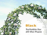 Metal Garden Arch Trellis Adjustable Arbor Trellis for Garden Climbing Plants Support or 65421645