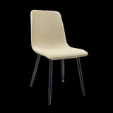 Dining Chairs Set of 4,Modern Kitchen Dining Room Chairs,Upholstered Dining Accent Chairs in linen 07819100