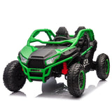 ZNTS 24V Two-seater Kids Ride On UTV w/Parents Control,20in seat width,400W Super high power,Four-wheel W1578P198435