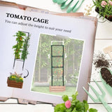 Brown galvanized planter box with rattan holder 24 "x 24" x 11.75" 90347959