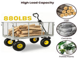 3-in-1 Oversized Steel Garden , 880lbs Pullable Mesh Metal Garden, All-Terrain Utility W2932P439430
