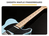 Maple Fingerboard GTL Electric Guitar SS Pickup Transparent sky blue 05671784