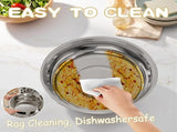 Round Buffet Catering Dish For Home and Outdoor 4 Pcs/ Sets golden W1612P462644