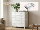 White embossed P2 Particleboard MDF Melamine 80*40*115cm Framed, Double Handles, Five 95142480