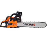 ZNTS Chainsaw gas 22inch ,58cc Gasoline Chain Saw for Trees ,Wood Cutting 2-cycle EPA Compliant W46542539