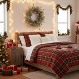 24" Christmas Pine Wreath Pinecone & Greenery Holiday Door Decoration Pre-Lit or Natural Style for 80231284