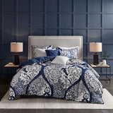 Full/Queen 6 Piece Printed Duvet Cover Set B03597317