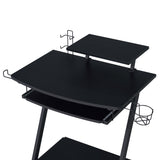 Black Gaming Desk with Keyboard Tray B062P209330