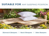 White square pillows suitable for bed 18*18 inches, sofa 95430266