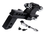 2" Receiver 8" Drop Rise Upgraded Adjustable Trailer Hitch Dual Solid Ball 2" and 2-5/16" 16823396