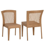 FARLEY STACKING SIDECHAIR,Set of 2,KD,Beige N762P234585A