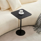 MDF with metal feet, square shape, located in living space and lounge area, black W2085P241112