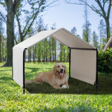 4*4*3.3FT Dog Tent for Large Gray 82302407